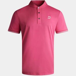 DRUIDS SZ XL Men's Prime Performance Golf Polo in Pink